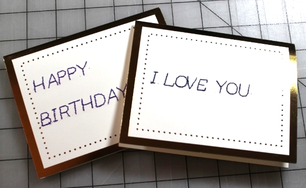 Finished Greeting Cards