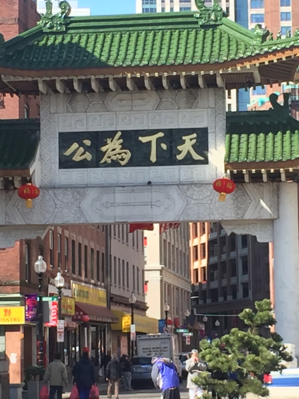 Chinatown in Boston