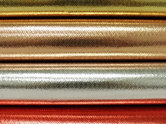 Oly-Fun™ Metallic in luscious colors of gold, rose gold, silver, and red