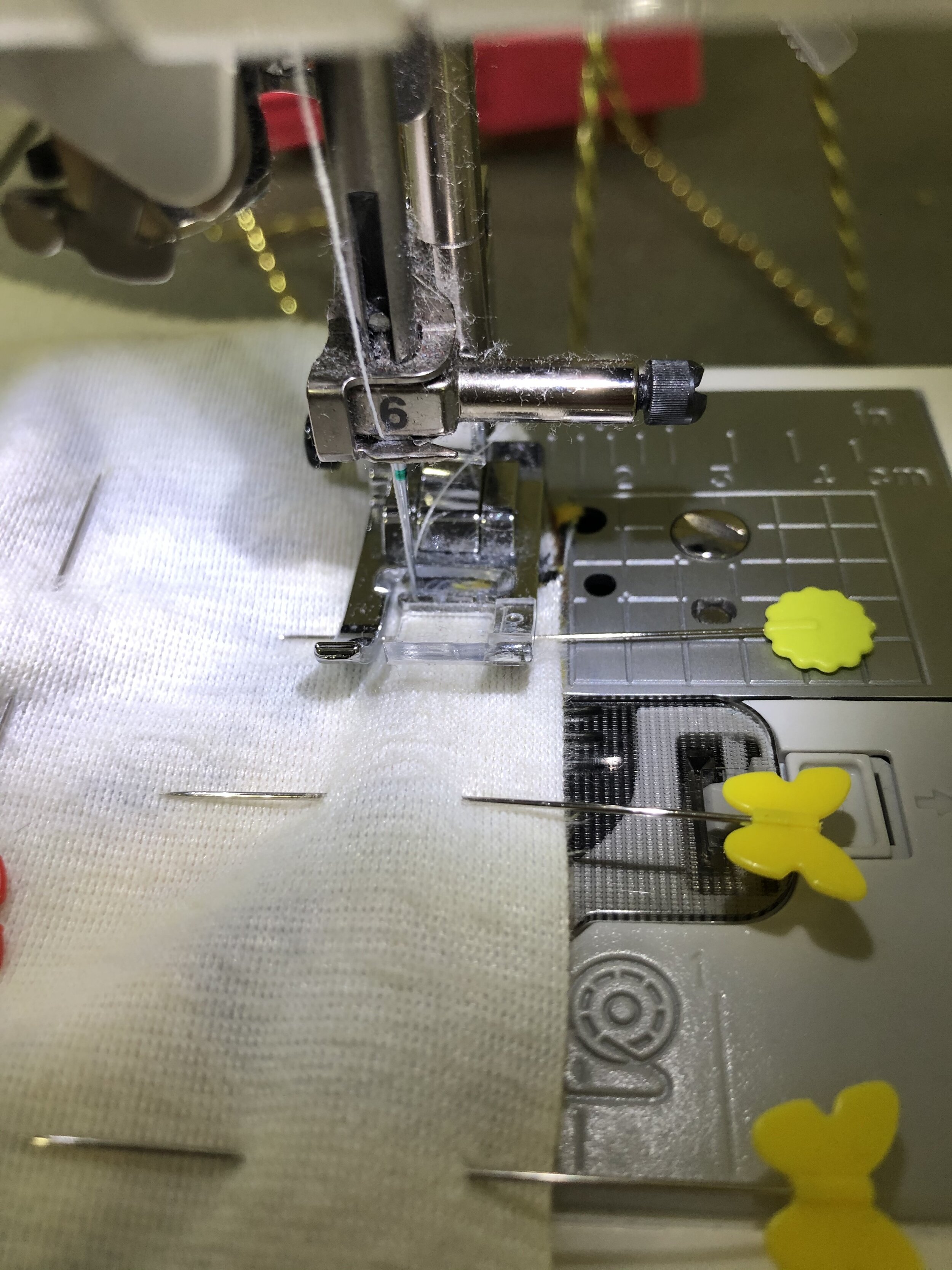 Fix holes in gauze or lightweight fabric - Shannon Sews