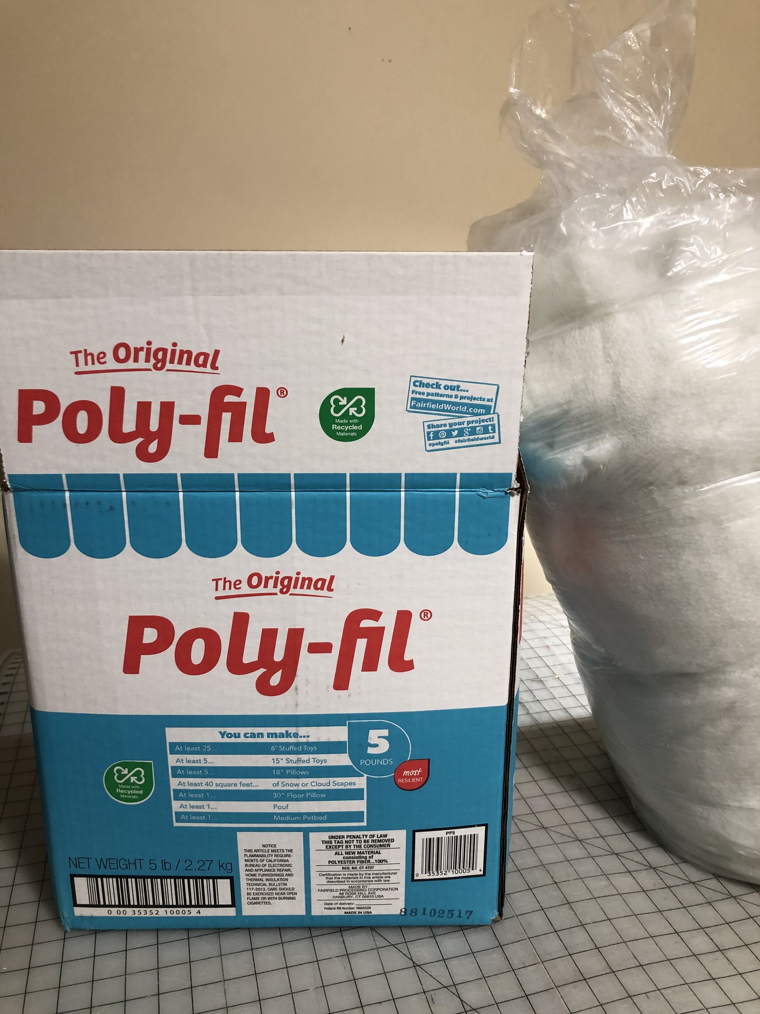 Poly-Fil® Basic™ 2ct. Pillow Inserts, 16 x 16