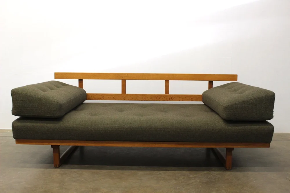 Borge Mogensen oak day bed / sofa bed - model 4312 - Fredericia