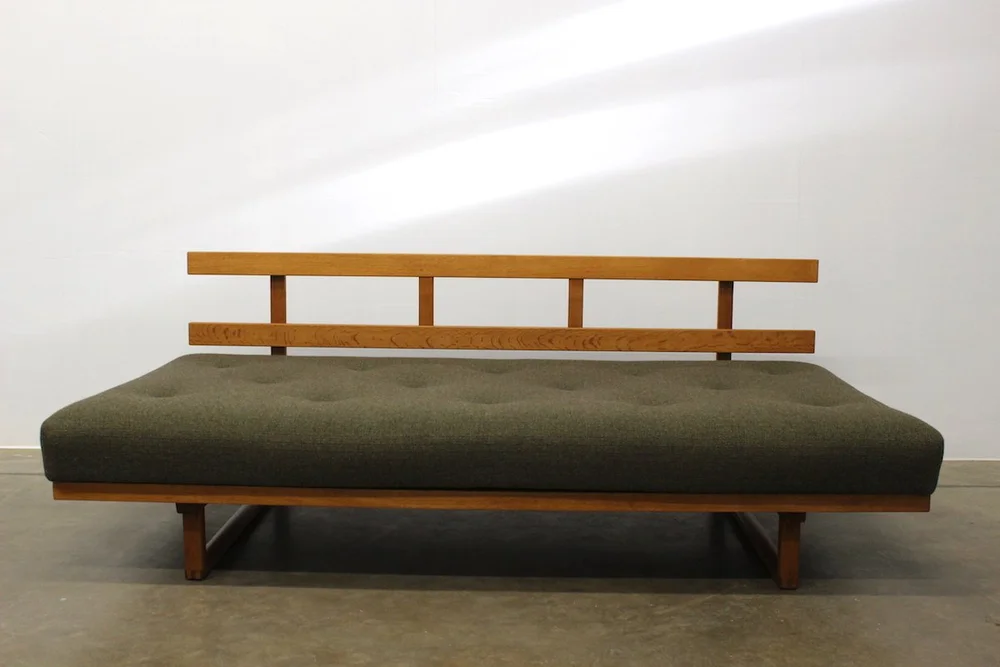 Borge Mogensen oak day bed / sofa bed - model 4312 - Fredericia