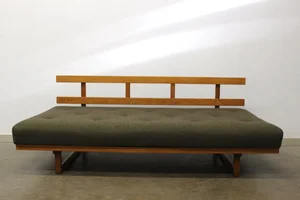 Borge Mogensen oak day bed / sofa bed - model 4312 - Fredericia