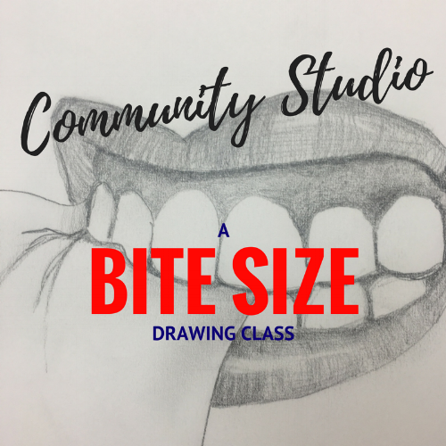 Community Studio - BITE SIZE DRAWING - DRAWING THE FACE