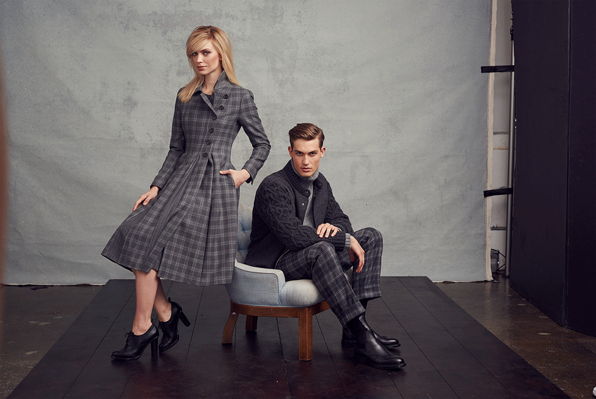 Black Fleece Fall 2015, Grey Tartan