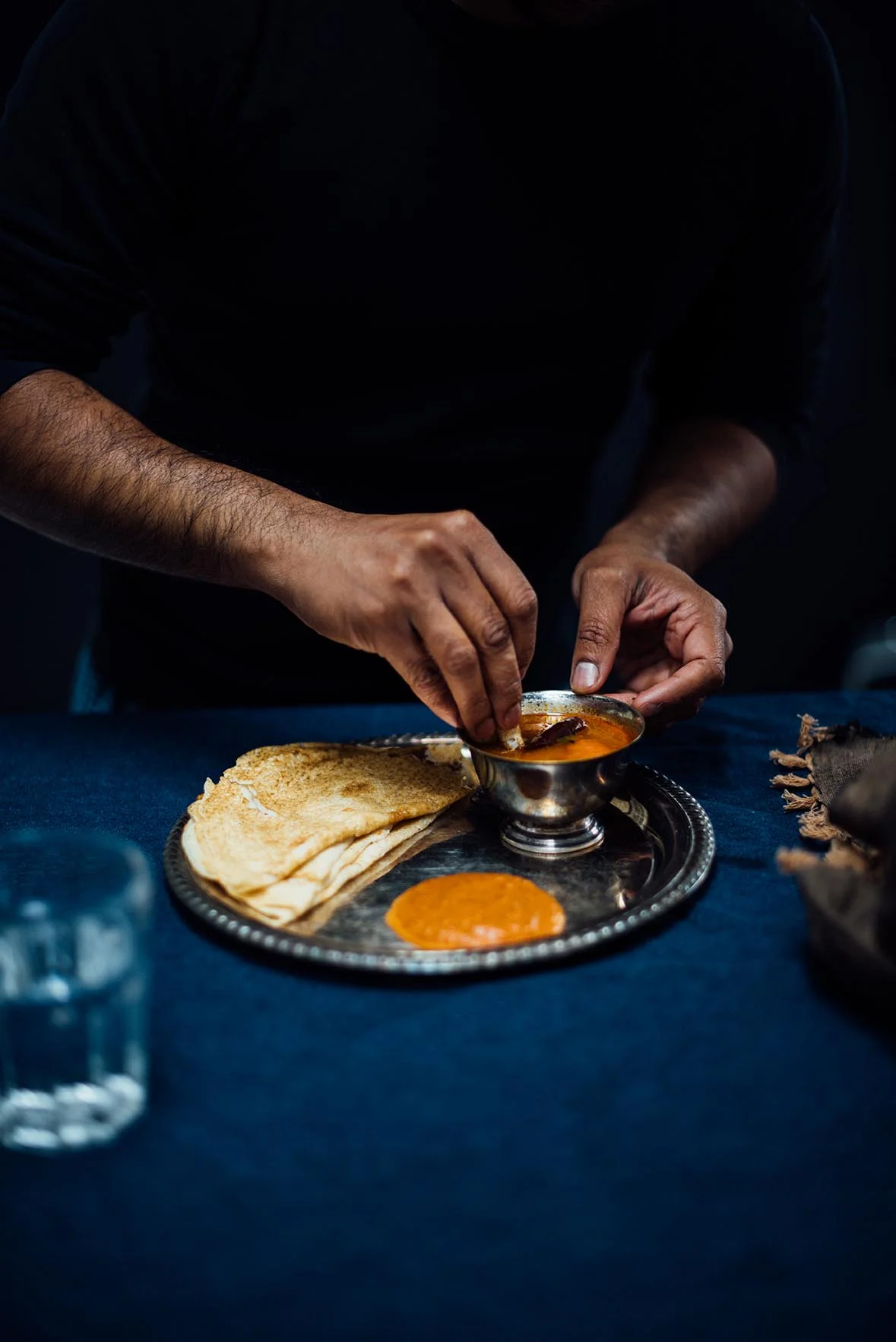 chitra's dosa and sambar 