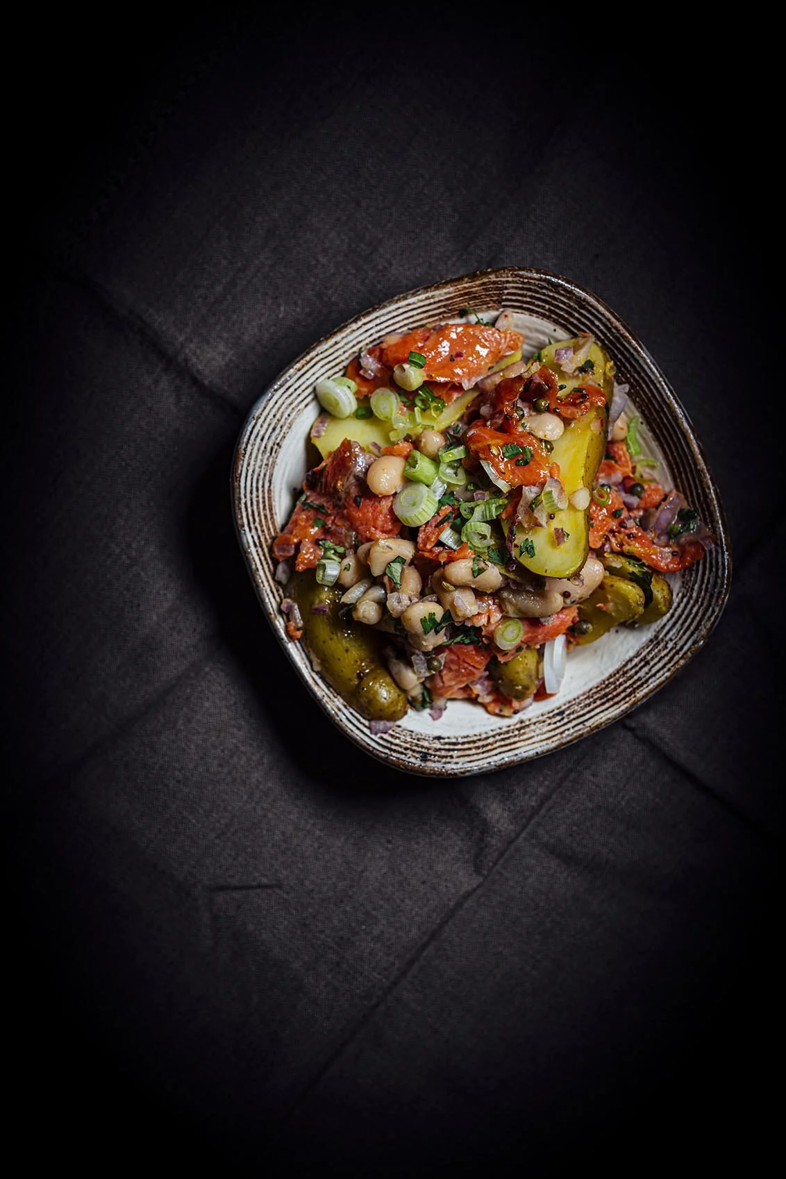 The Flavor Equation : White Beans, Potatoes, and Smoked Salmon 