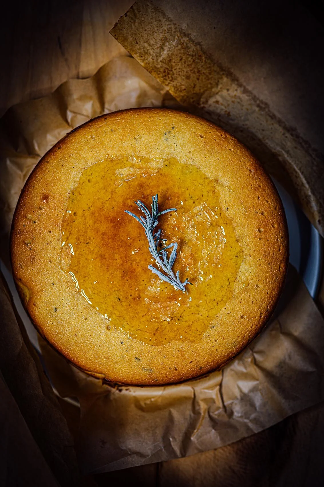 honey almond lemon cake (gluten-free)