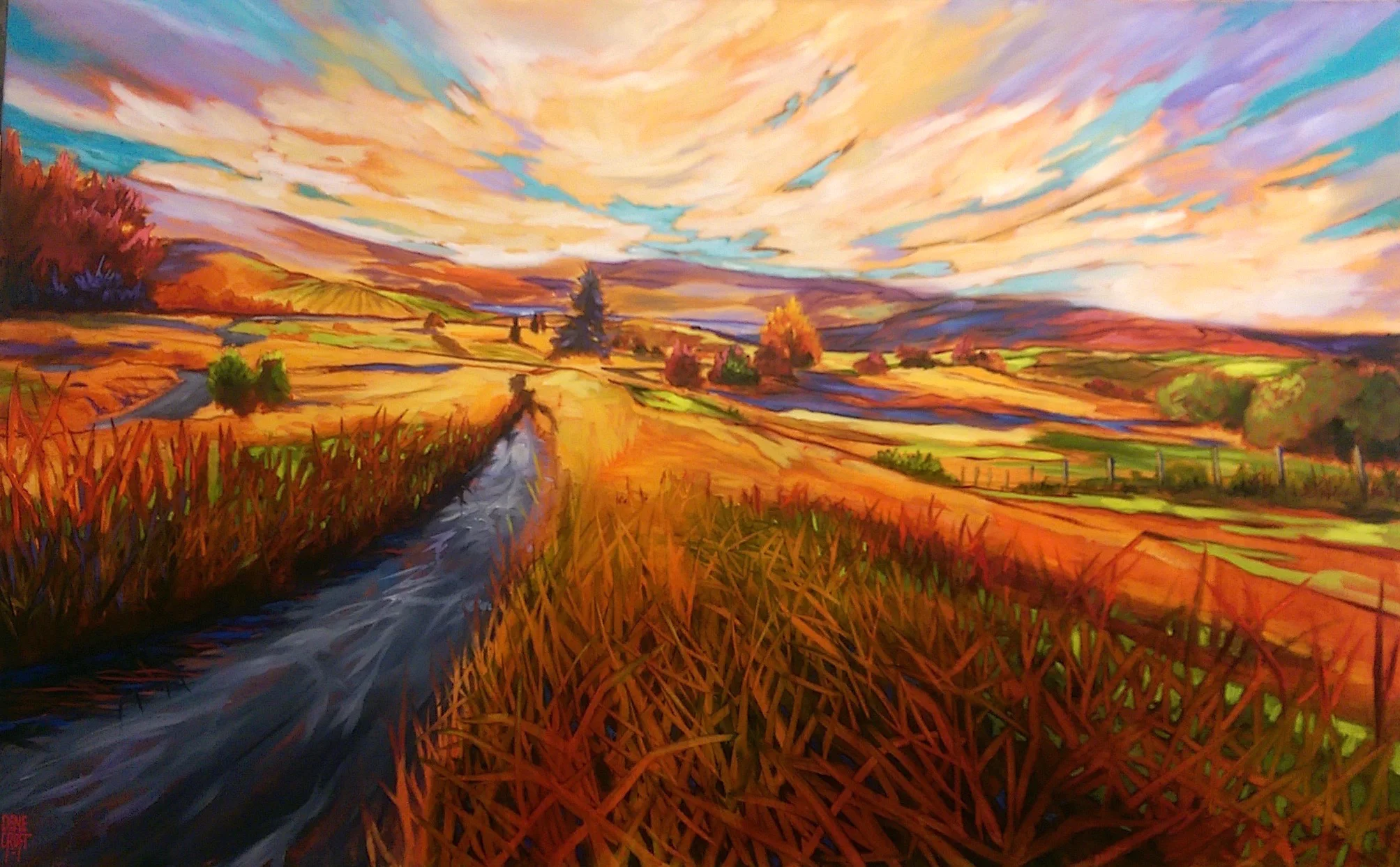"Somewhere in the Fraser valley"