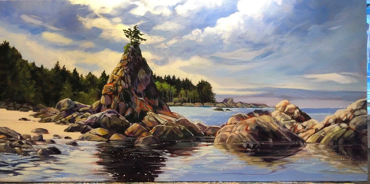 The Four Colour Landscape in Acrylics with Janice Robertson