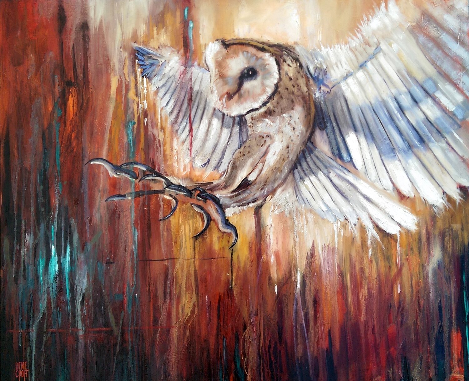 Descending Owl 1