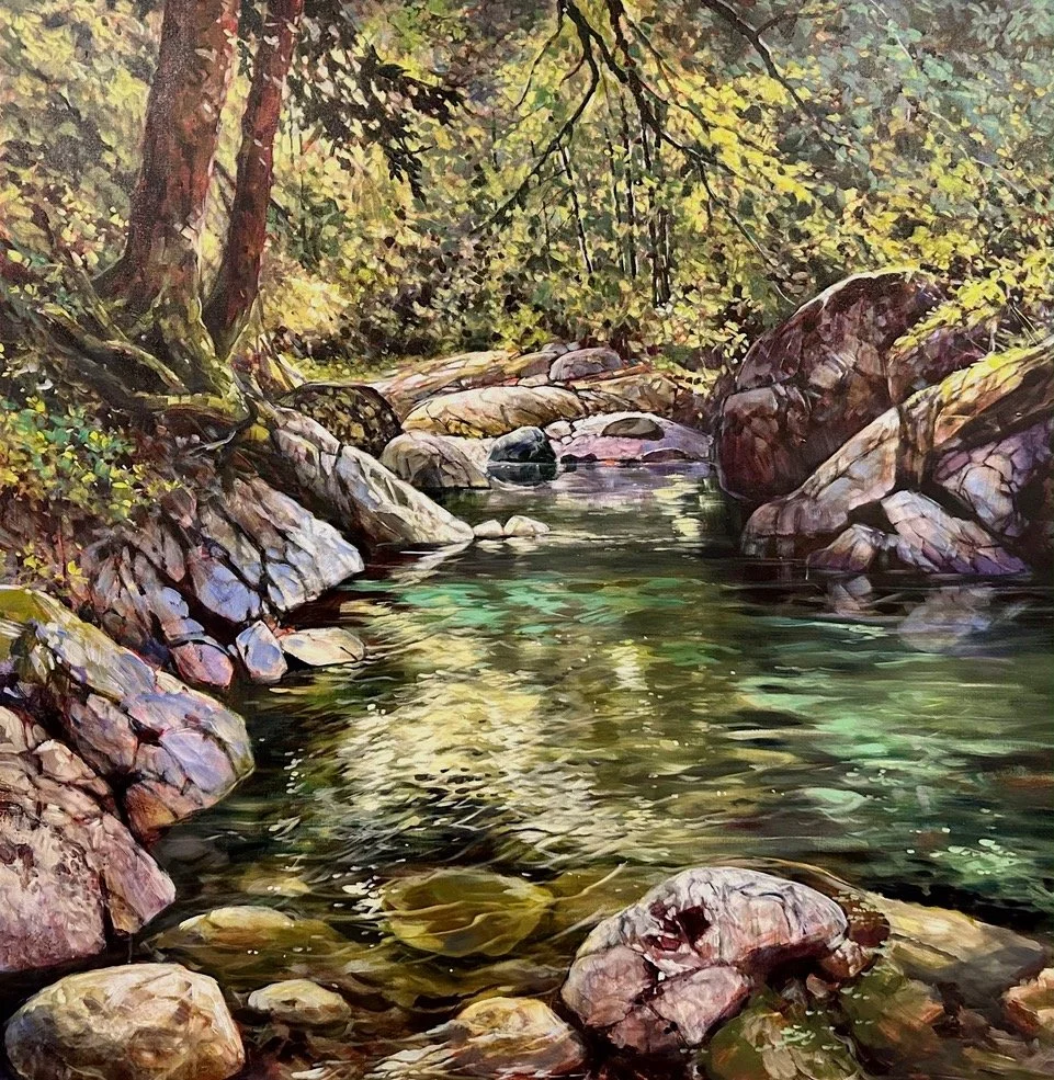 Janice Robertson - "The elements of Landscape in acrylics"