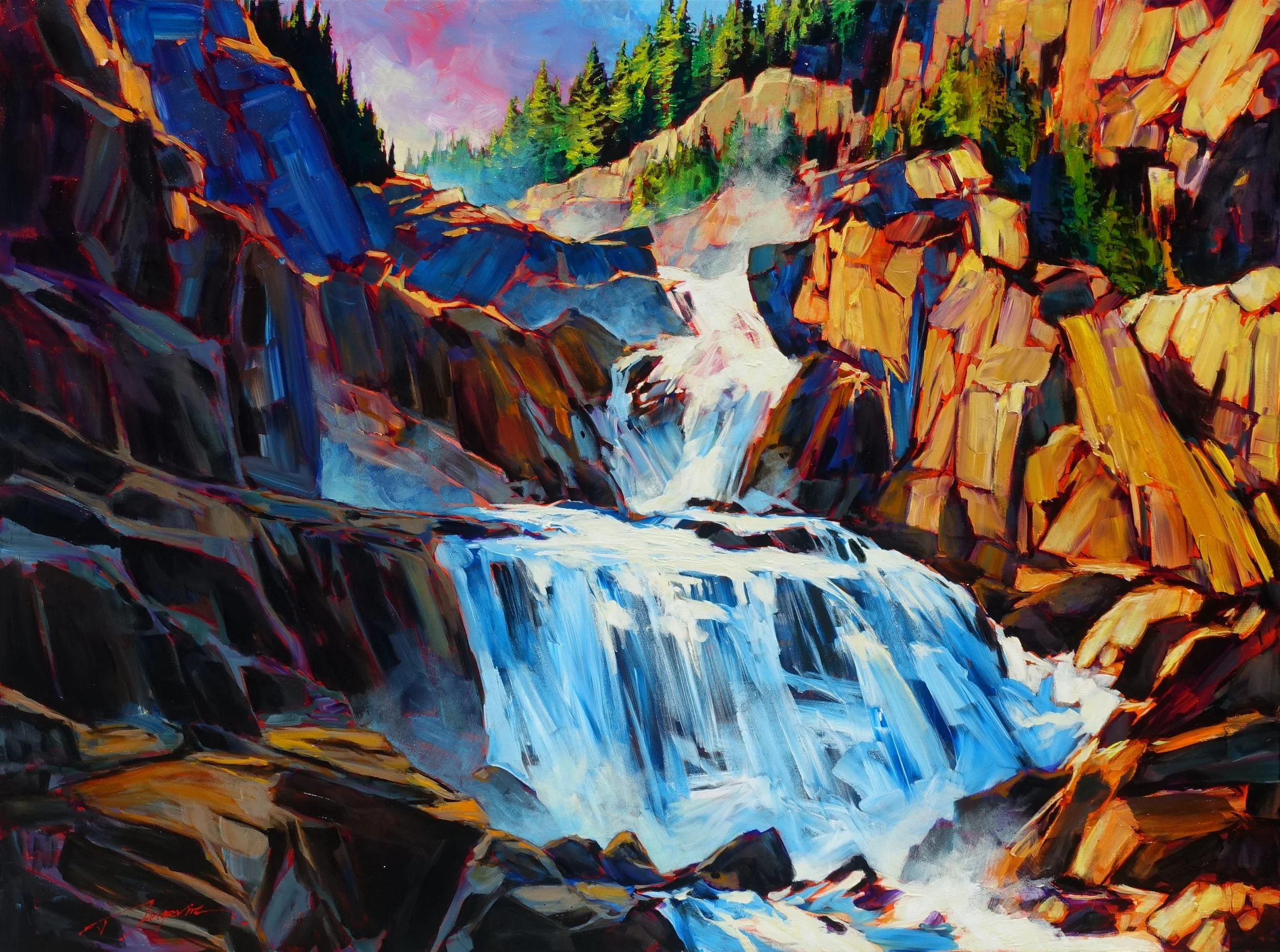 David Langevin  "Mastering light and colour"