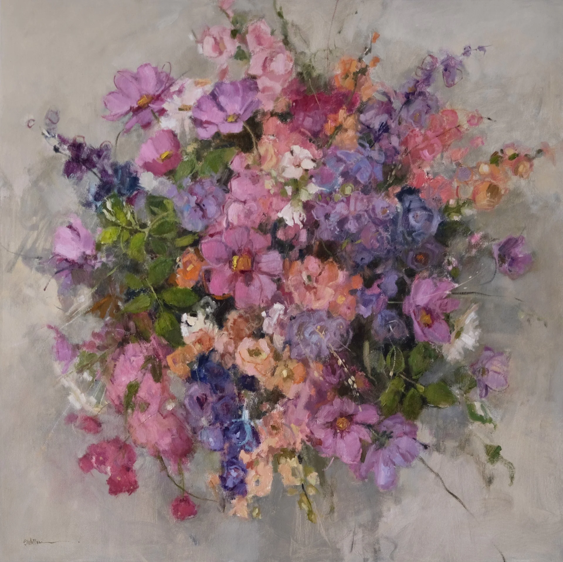 Shirley Claire-Williams - "The Impressionistic Floral"
