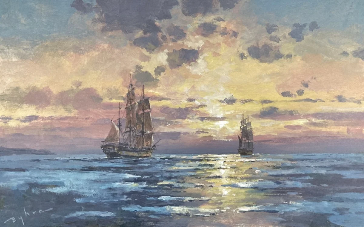 DALE BYHRE . . . "WEST COAST OCEANS AND SEASCAPES"