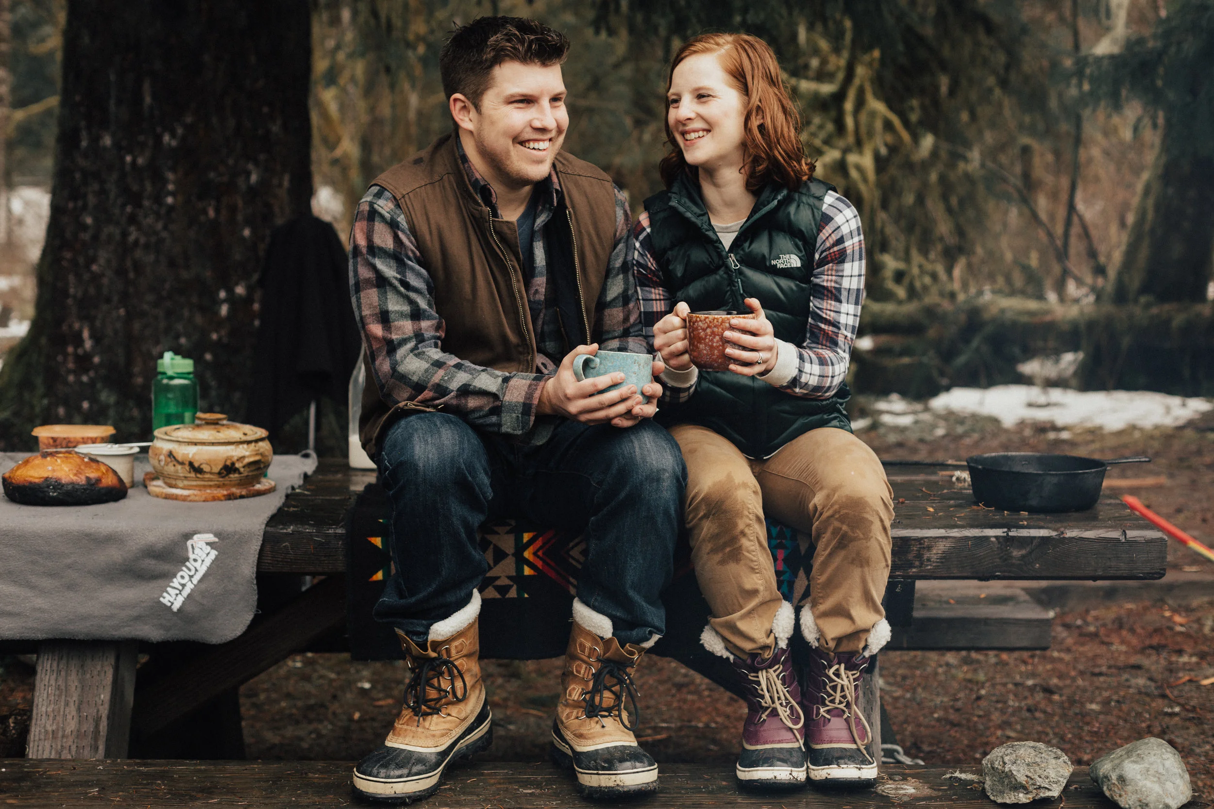 Anniversary session in the North Cascades off Mountain Loop Highway