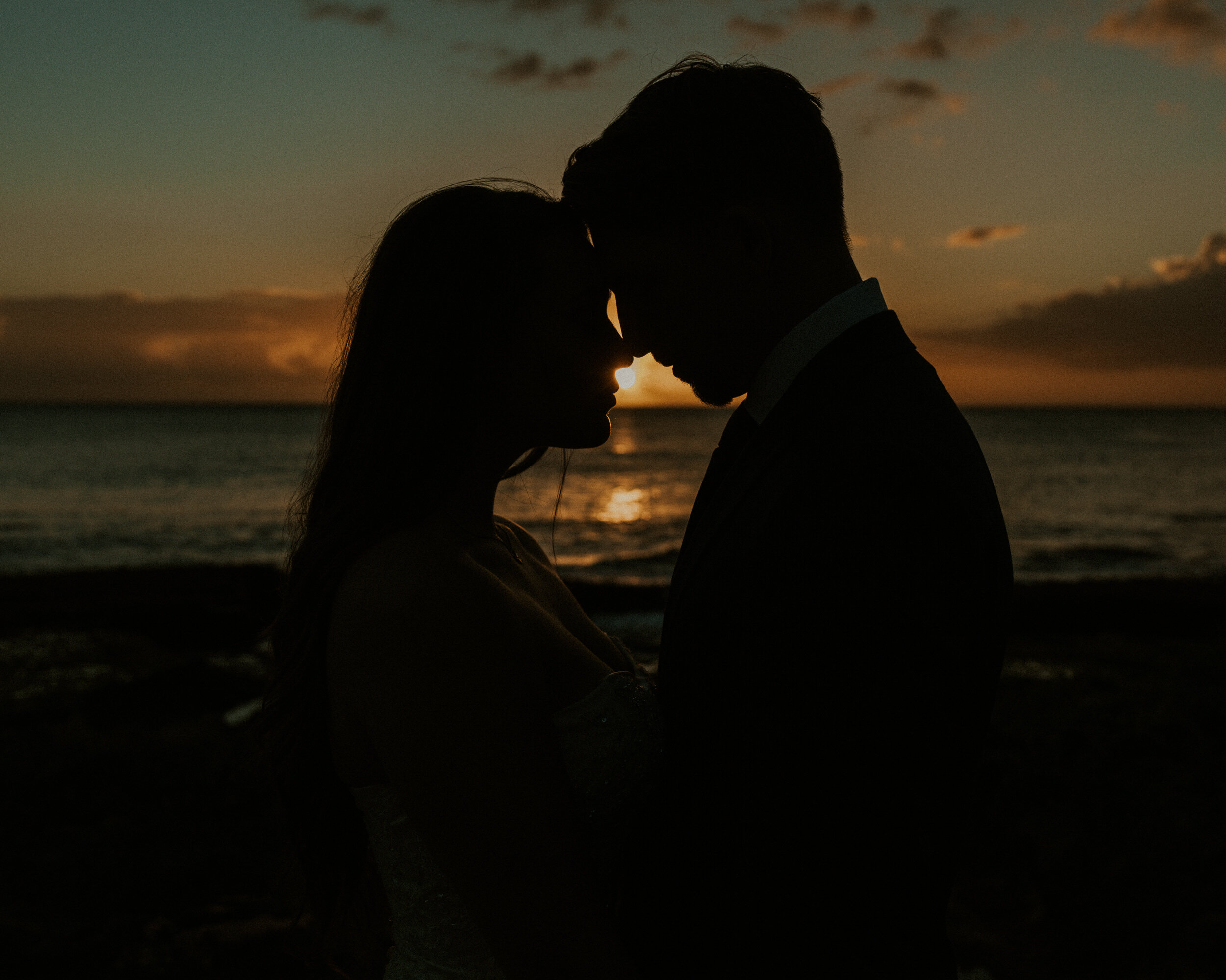  hawaii sunset elopement 