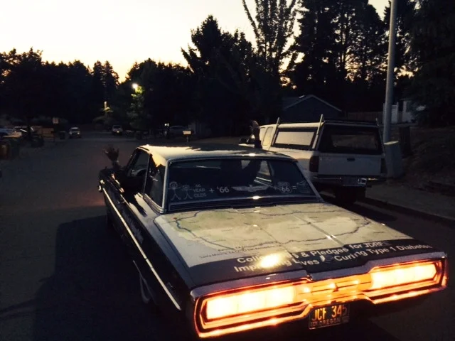 Gettin' out of town!