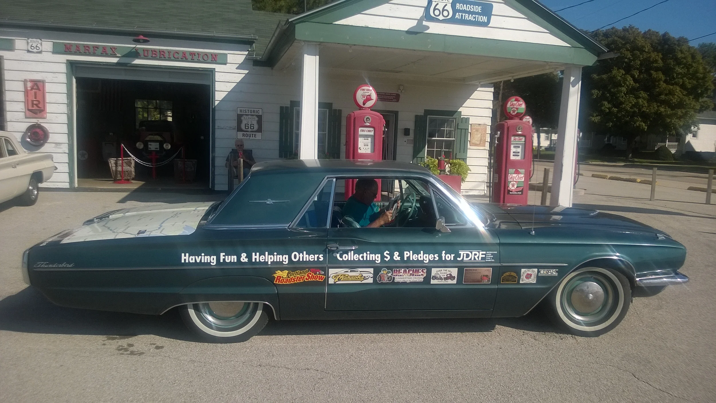 9/25/14 - Starting to drive down Route 66