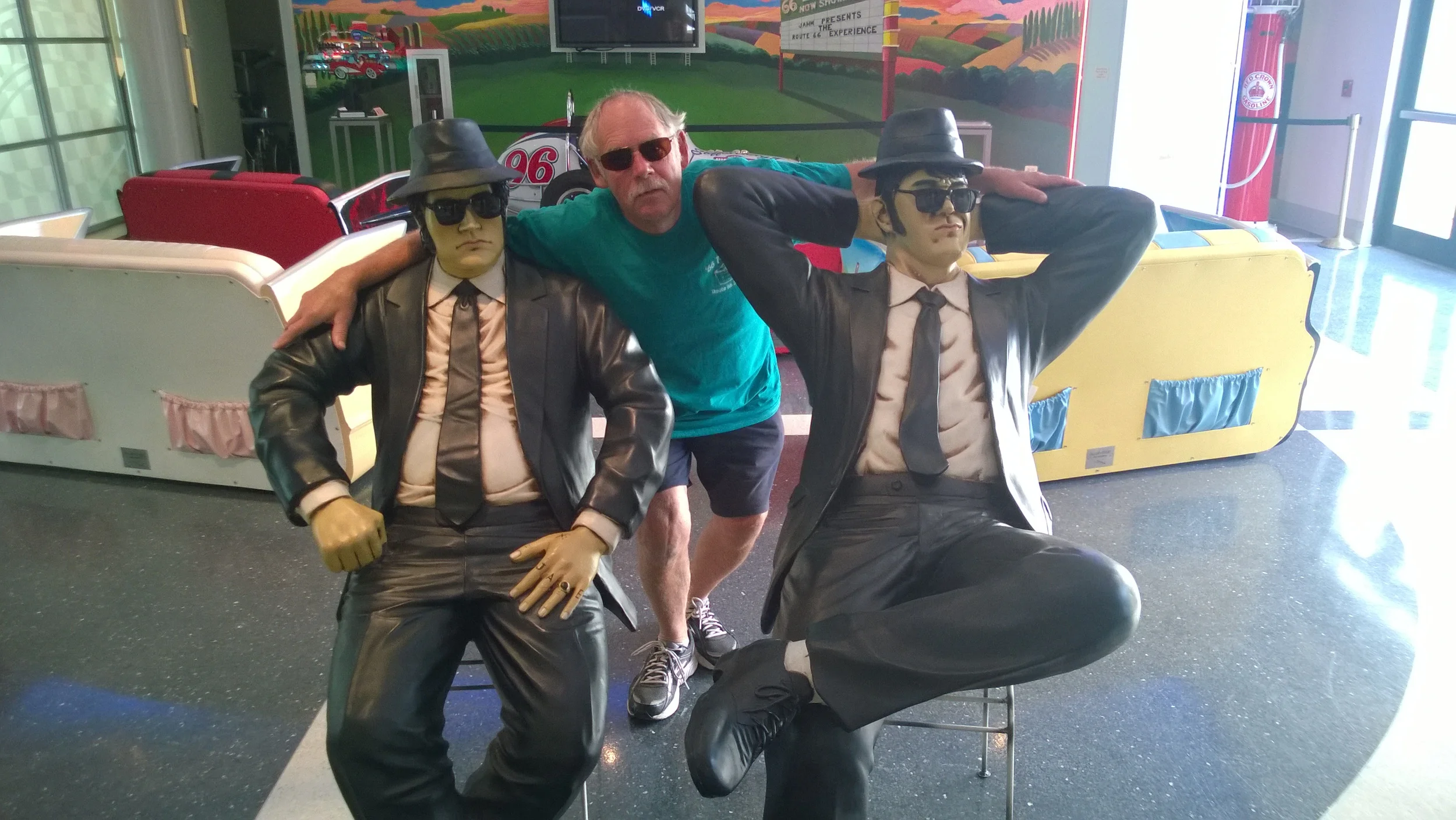 9/25/14 - Starting to drive down Route 66
