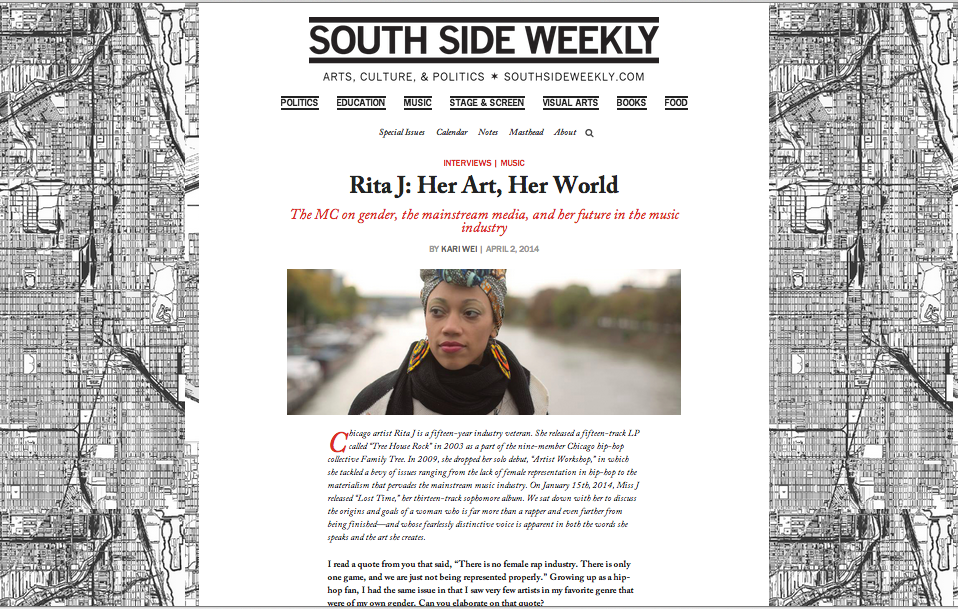 South Side Weekly Newspaper. April 2014