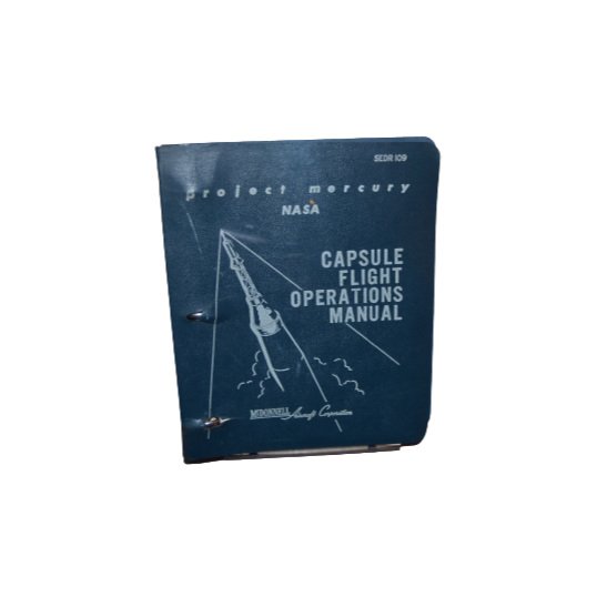 Flown Mercury Atlas 7 Operations Manual