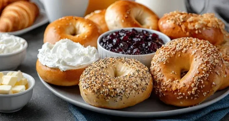 variety-bagels-topped-cream-cheese-served-blueberry-jam-butter-milk-perfect-delightful-breakfast-spread-388654333+%281%29.webp