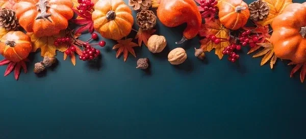thanksgiving-autumn-decoration-concept-made-600nw-2342126003.webp