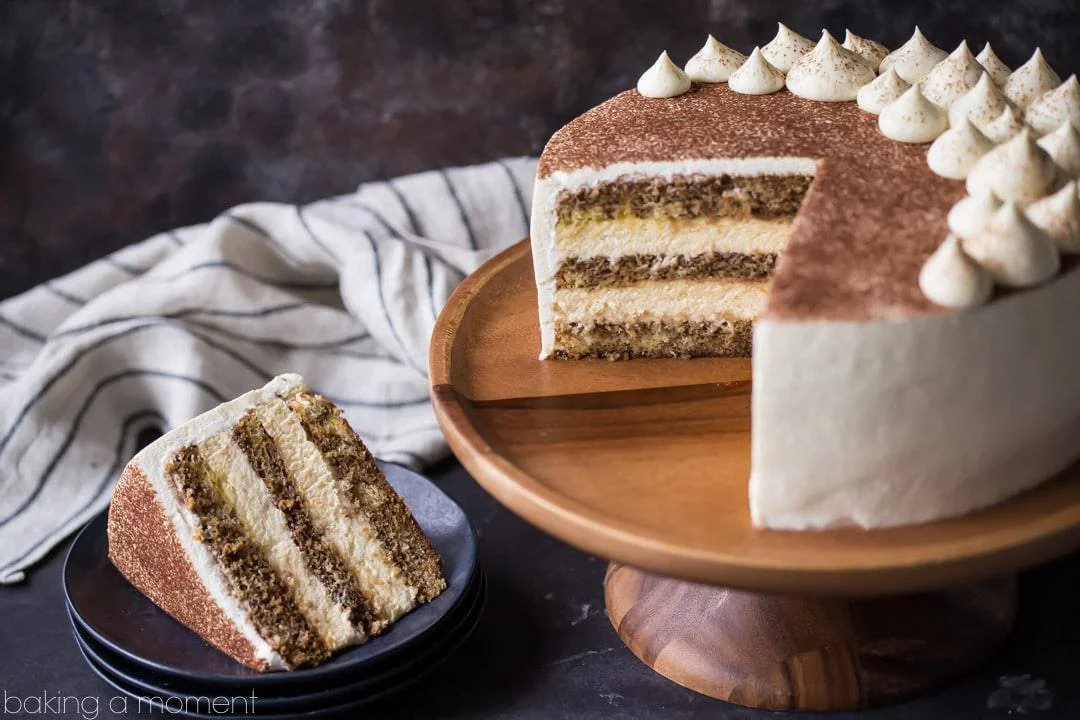 CLASSIC  TIRAMISU CHIFFON CREAM CAKE