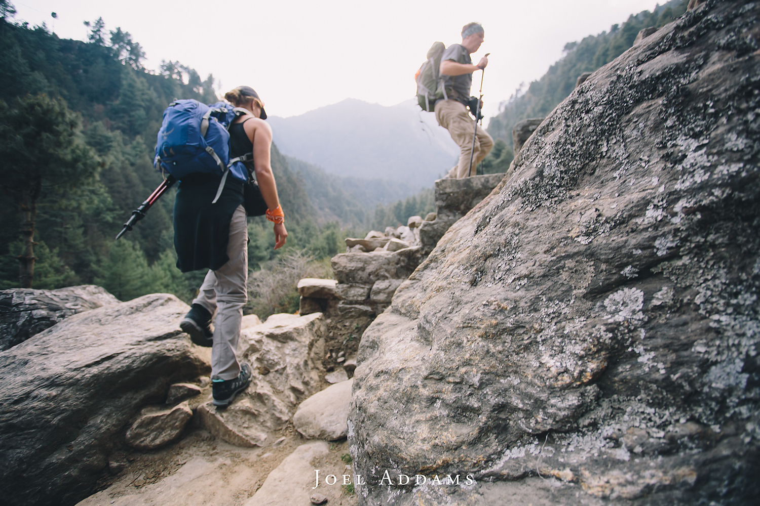 Day 1 - Lukla to Monjo. Photo by Joel Addams