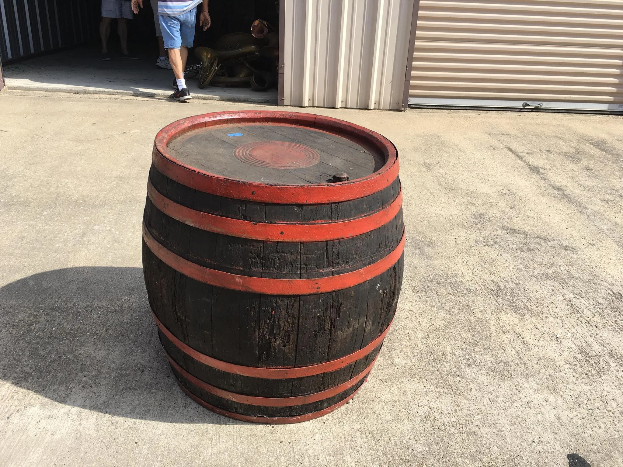Vintage Circus Barrel