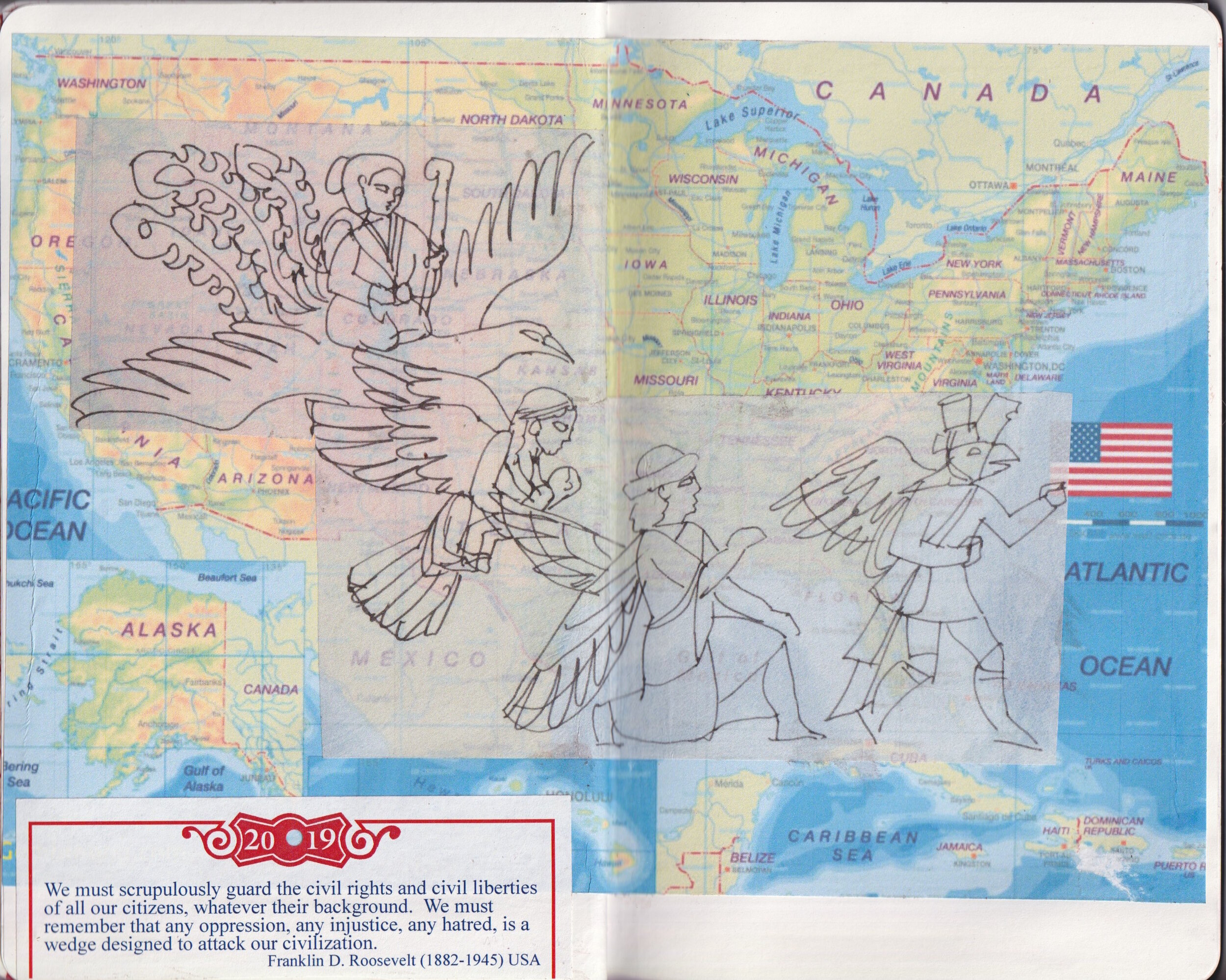 18.Sarah Haviland Migration Map, Arc Notebook collage 20.jpeg