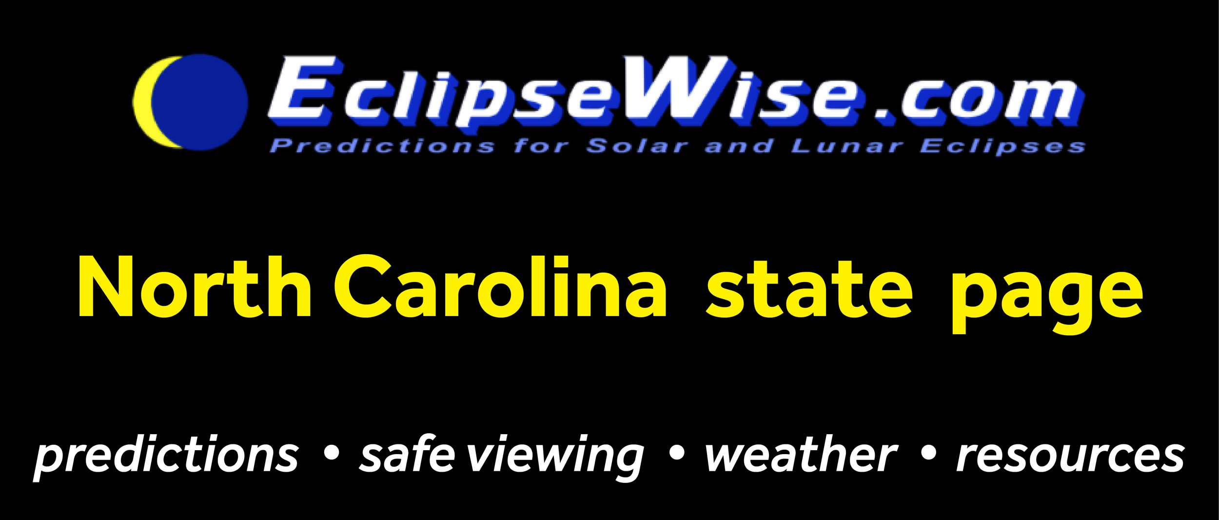 CLICK FOR THE OREGON STATE PAGE ON ECLIPSEWISE.COM . THE SITE PROVIDES THE MOST COMPREHENSIVE AND AUTHORITATIVE STATE PAGES FOR THE 2017 ECLIPSE. ECLIPSEWISE.COM IS BUILT BY FRED ESPENAK, RETIRED NASA ASTROPHYSICIST AND THE LEADING EXPERT ON ECLIPSE PREDICTIONS.