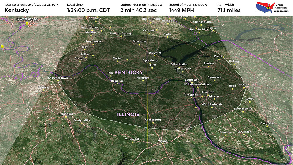 Kentucky eclipse — Total solar eclipse of April 8, 2024