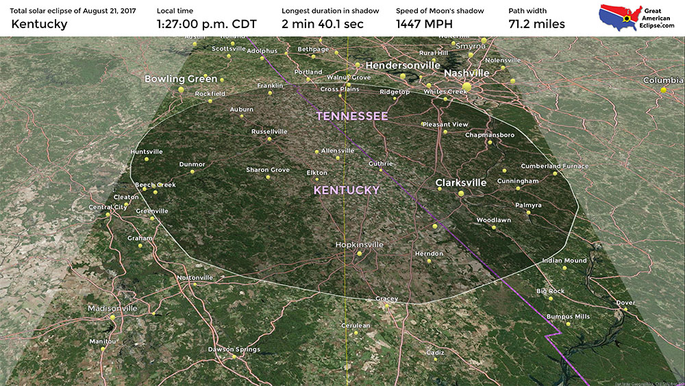 Kentucky eclipse — Total solar eclipse of April 8, 2024