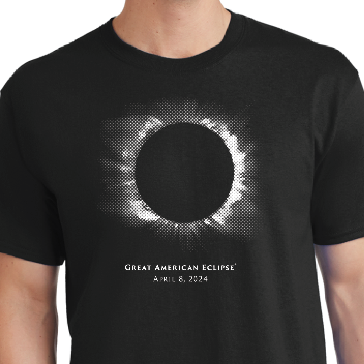 Total Solar Eclipse April 2024 Short-Sleeve Unisex T-Shirt