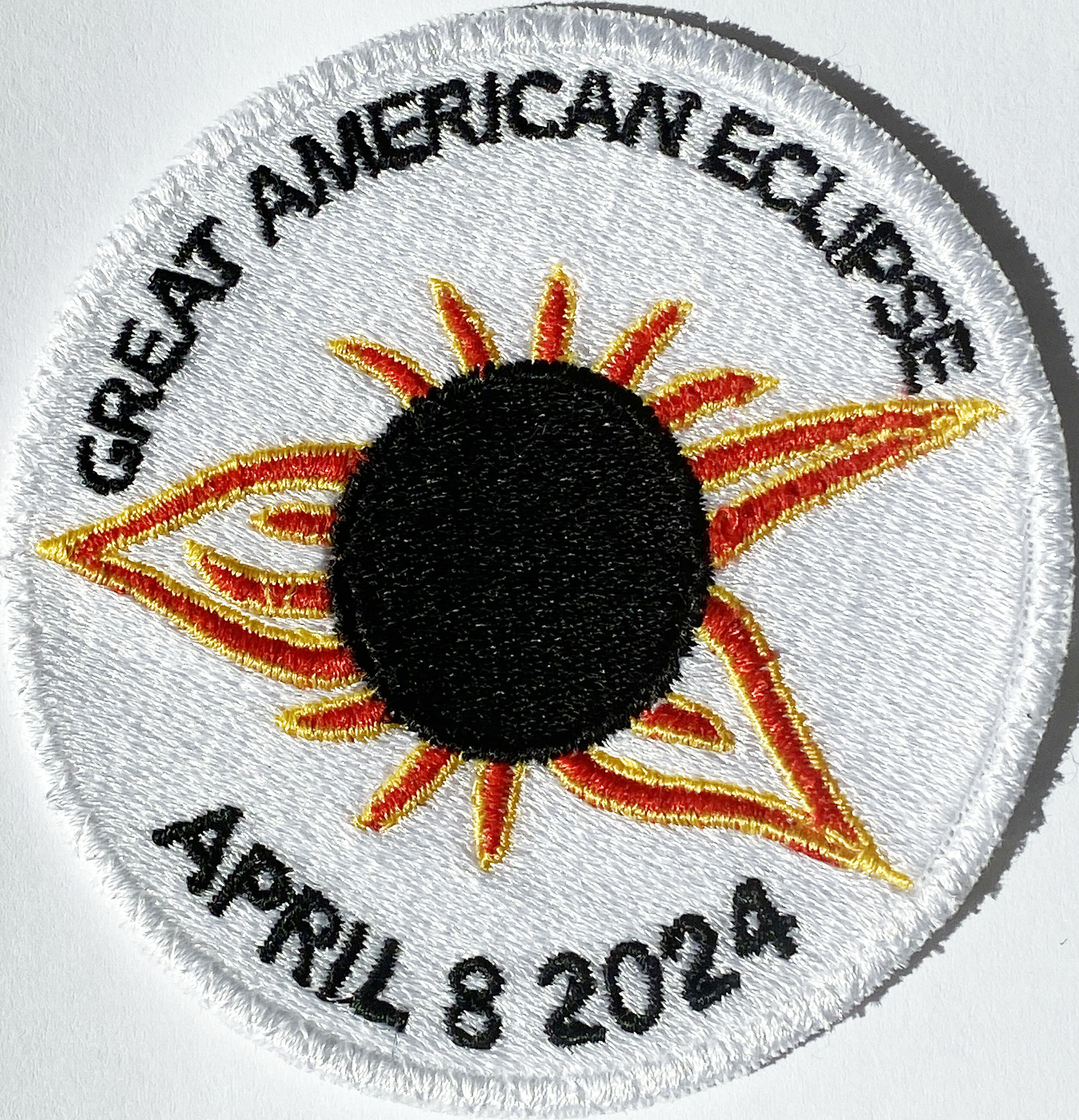 Embroidered Patch — Great American Eclipse