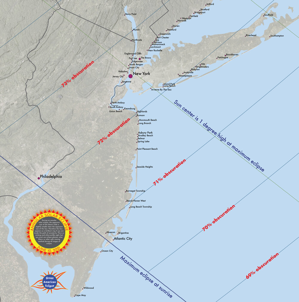 eclipse 2021 new jersey time