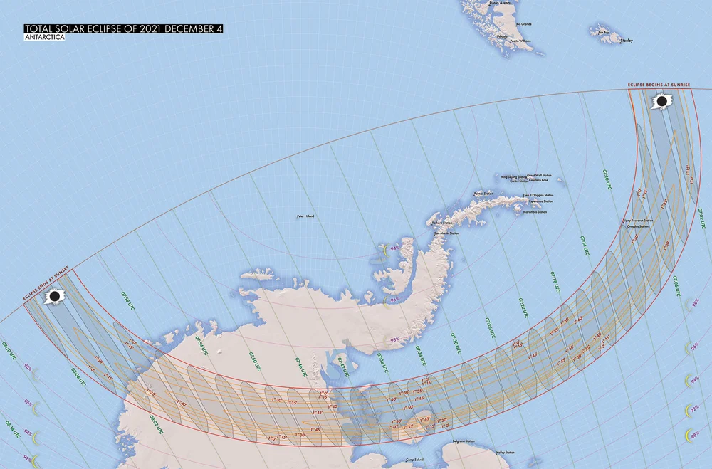 2021 Dec 4 Total Solar Eclipse — Great American Eclipse