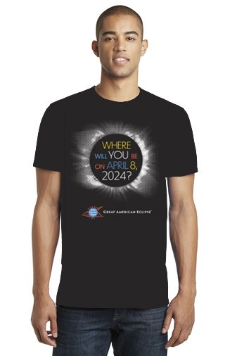 Total Solar Eclipse April 2024 Short-Sleeve Unisex T-Shirt