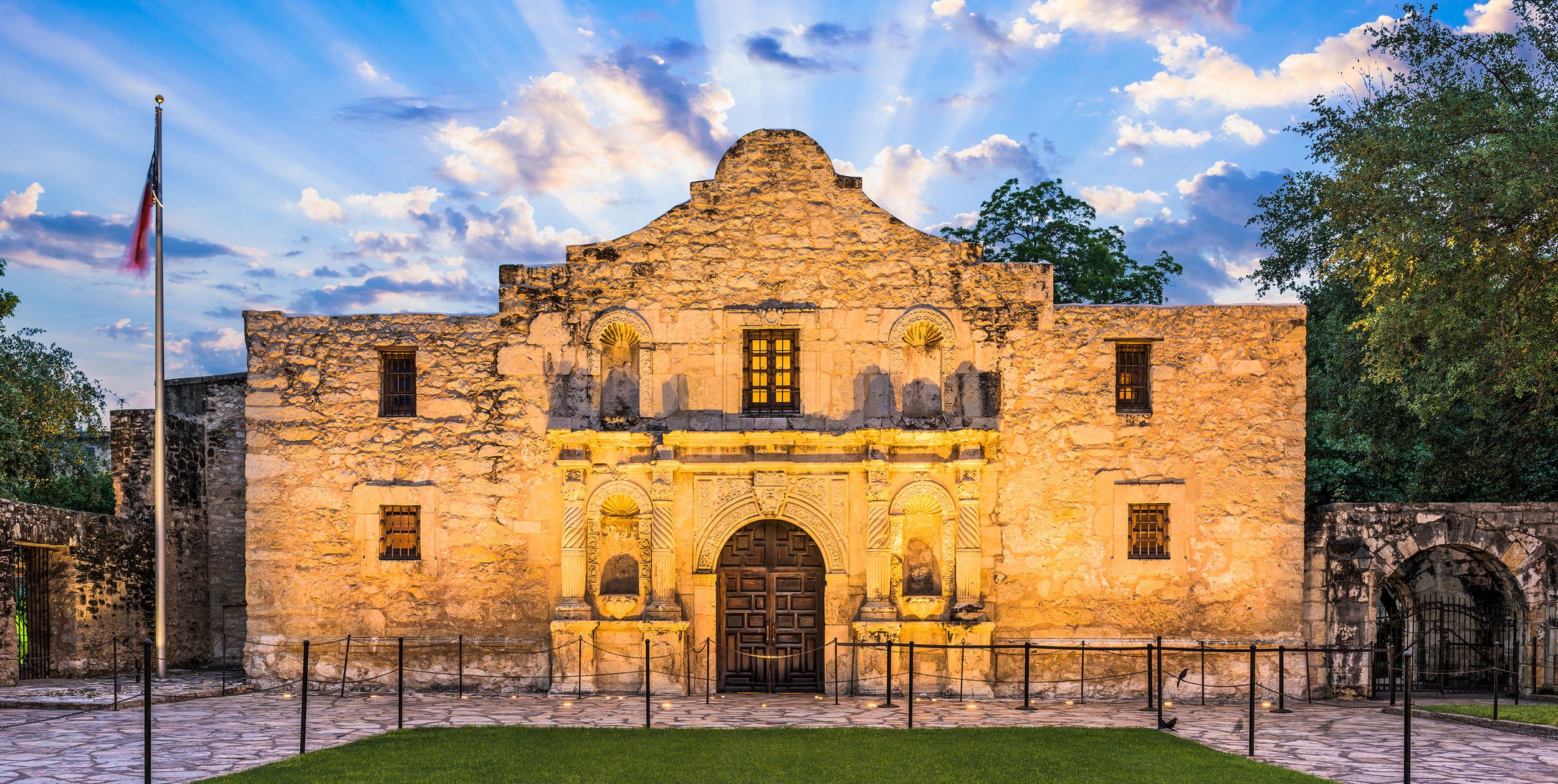 The Alamo at San Antonio, Texas