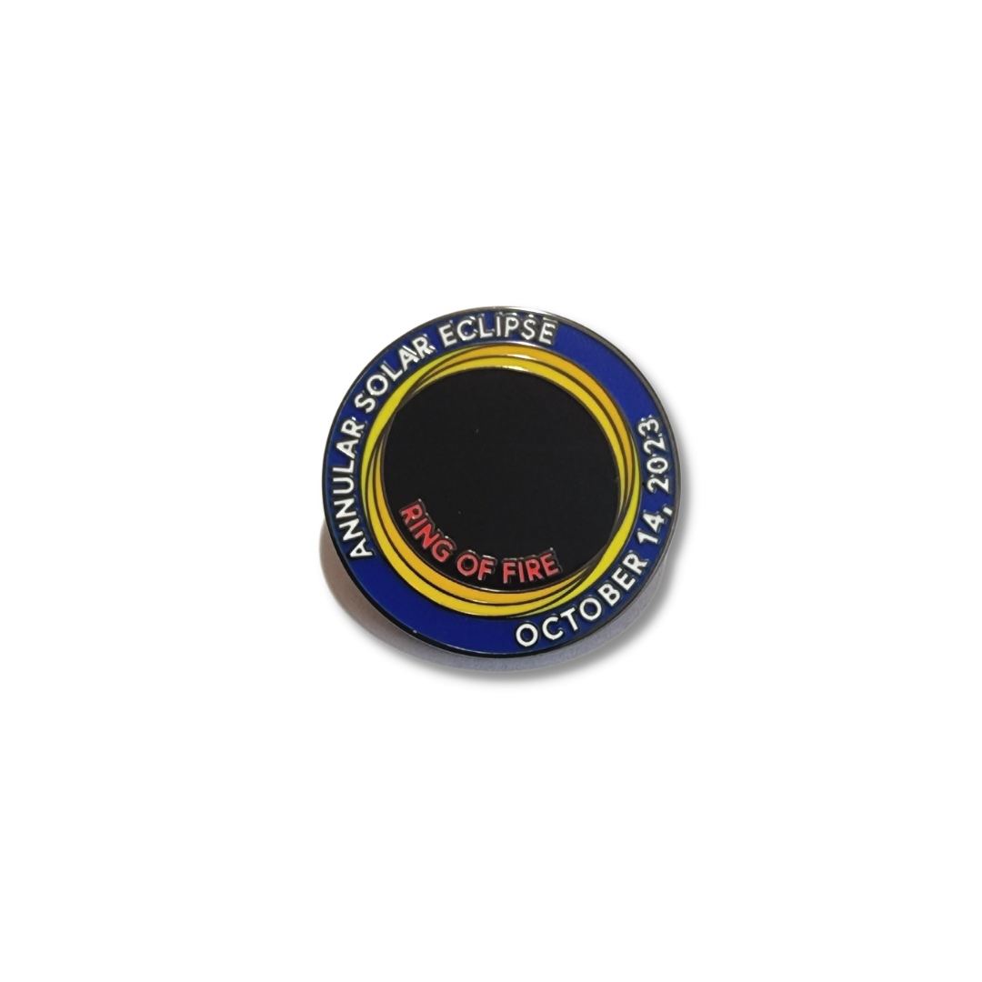 Ring of Fire Eclipse Lapel Pin — Great American Eclipse