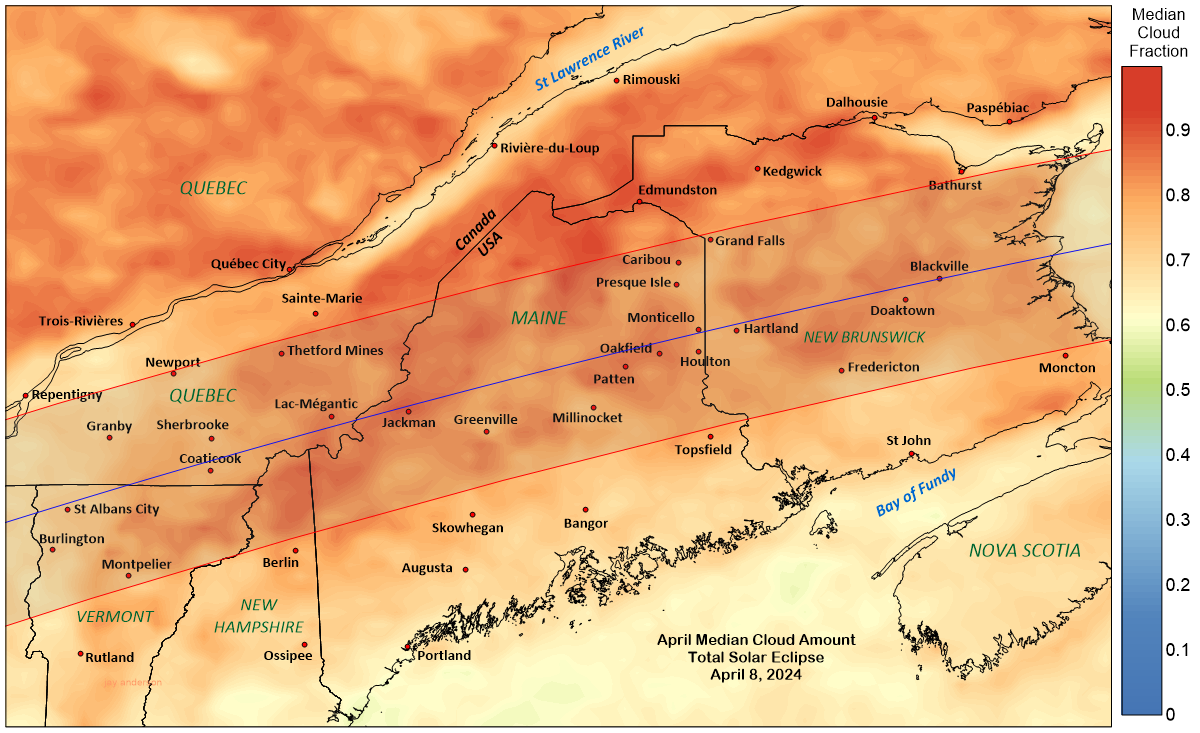 Total Solar Eclipse 2024 Vermont — Great American Eclipse