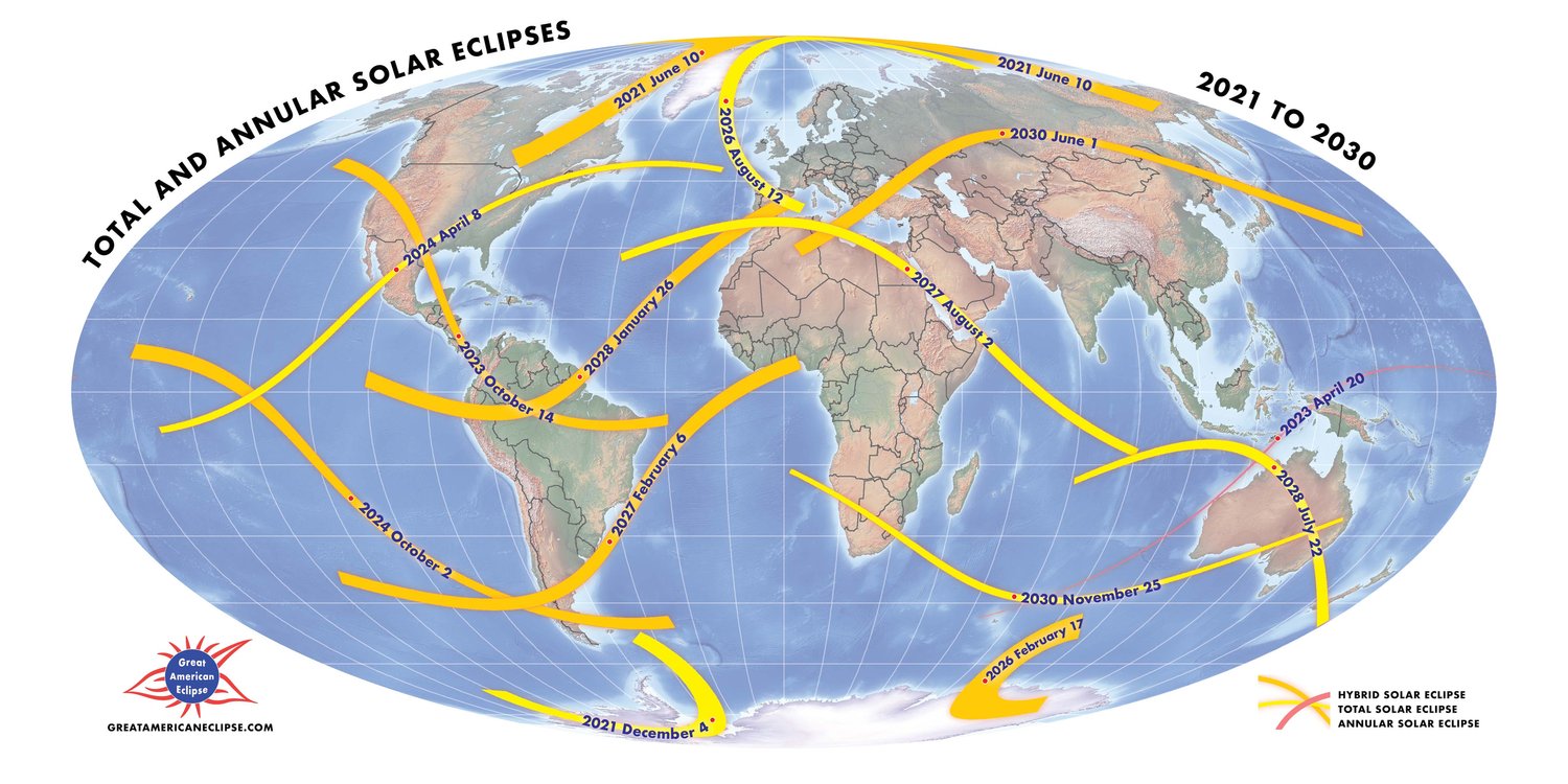 Sistema solare : Sole et Luna  DecadalEclipseMaps_2021-2030