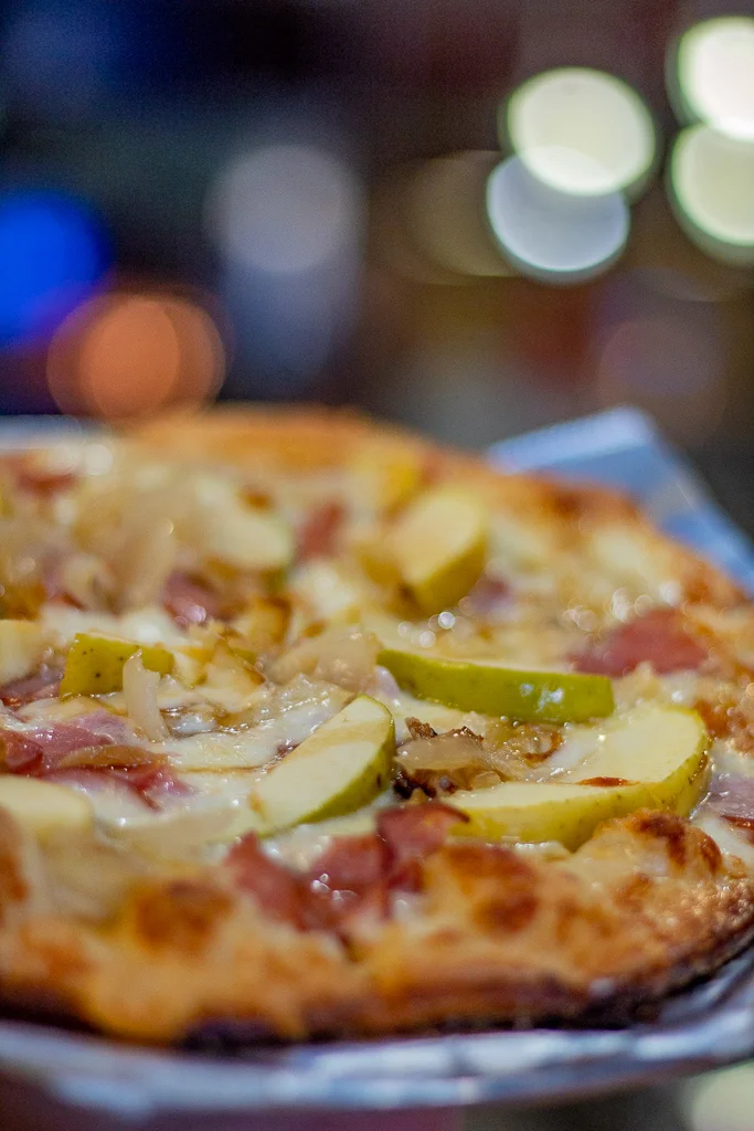 Try our Apple Hill Pizza