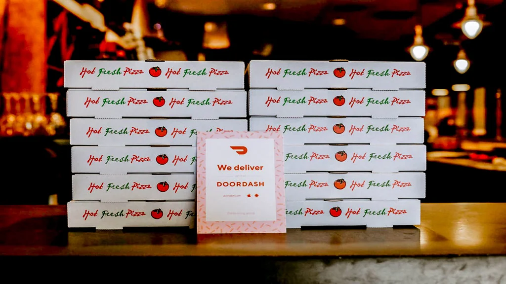 We Deliver with Door Dash