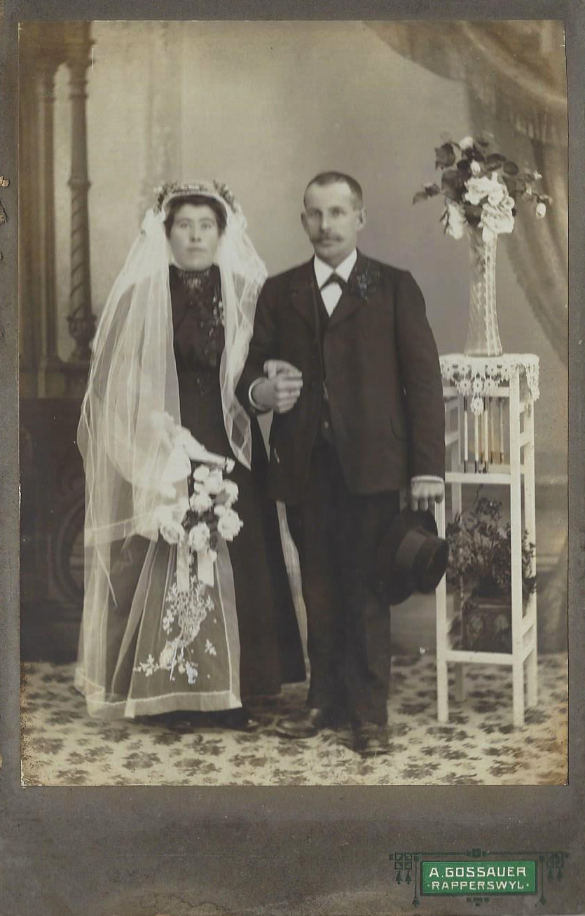 Albert Kälin (Jg. 1882) und Hedwig Kälin-Kälin