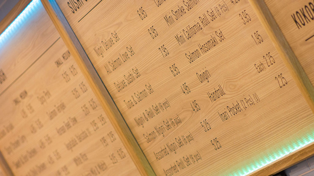 Kokoro r estaurant furniture by HF Contracts.