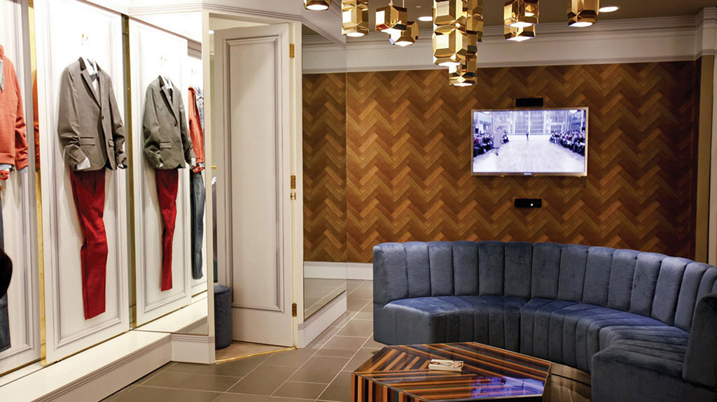 Arcadia retail furniture by HF Contracts.
